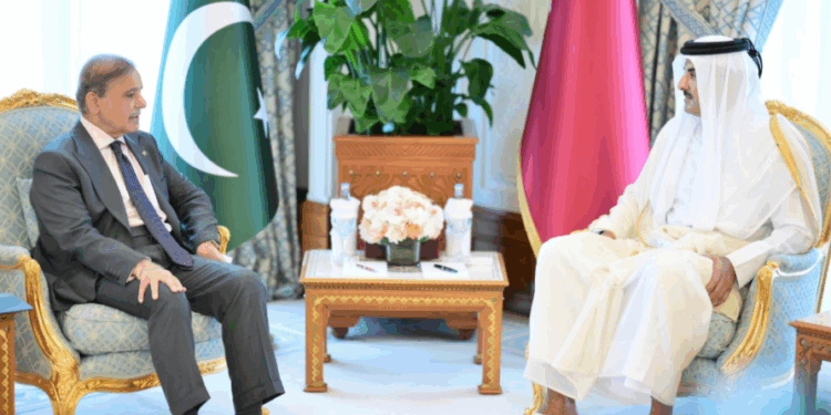 Shehbaz Meets Qatari Emir After Israeli Attack on Doha