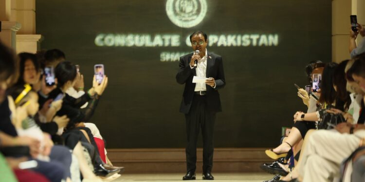 Pakistan Showcases Fashion Diplomacy at Shanghai Runway