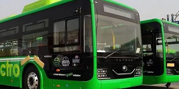 Chinese Electric Buses Begin Operations in Rawalpindi