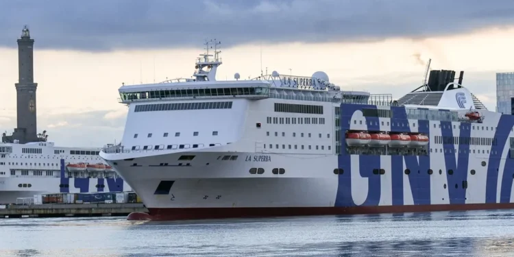 China Delivers First Dual-Fuel RoPax Ship