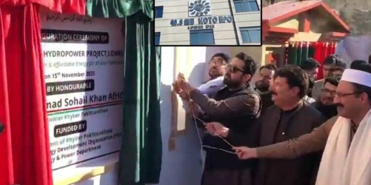 Afridi Launches Energy and Road Projects in Dir
