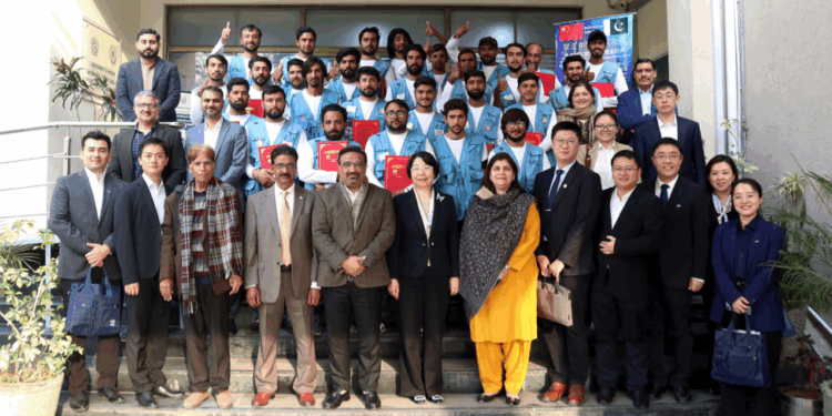 China Pakistan welding program graduates skilled workers