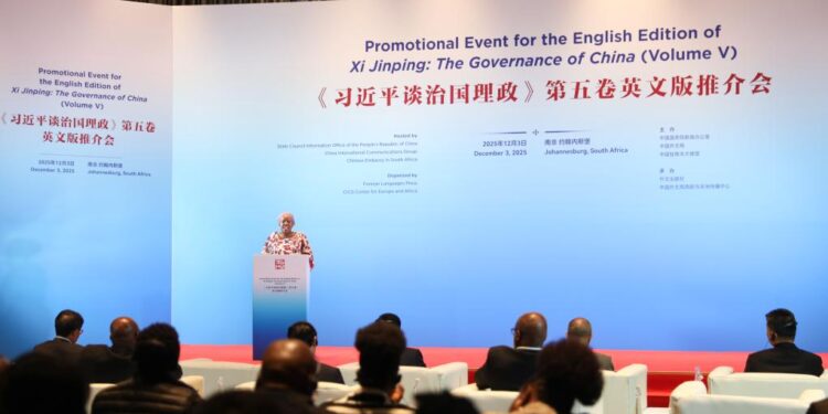 Xi Jinping Book 5 Launched in South Africa