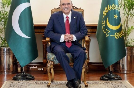 President Zardari Urges Education as National Priority