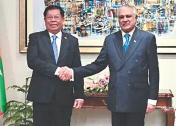 Pakistan delivers first batch of quake aid to Myanmar
