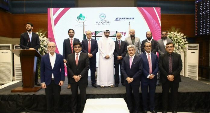 Pak Qatar Family Takaful Listed PSX