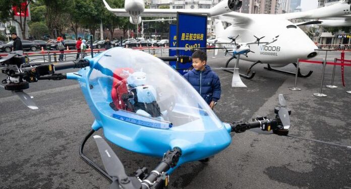 China Introduces Air Taxis for Cities
