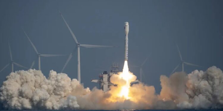 China Launches First AI Large-Model Satellite