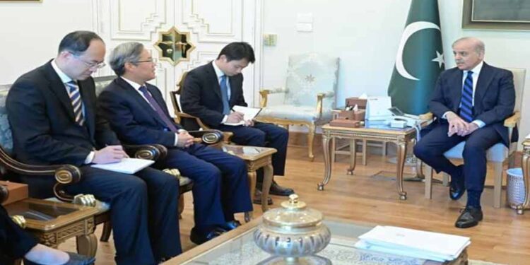 PM Shehbaz Meets Chinese Envoy to Accelerate CPEC