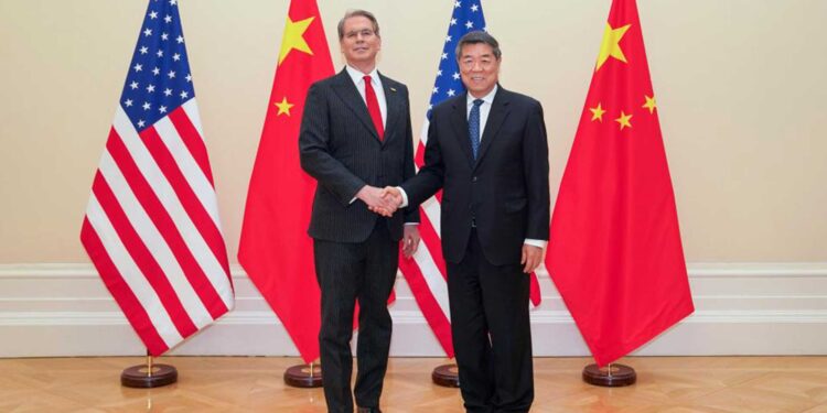 China and US Hold Talks on Trade Relations