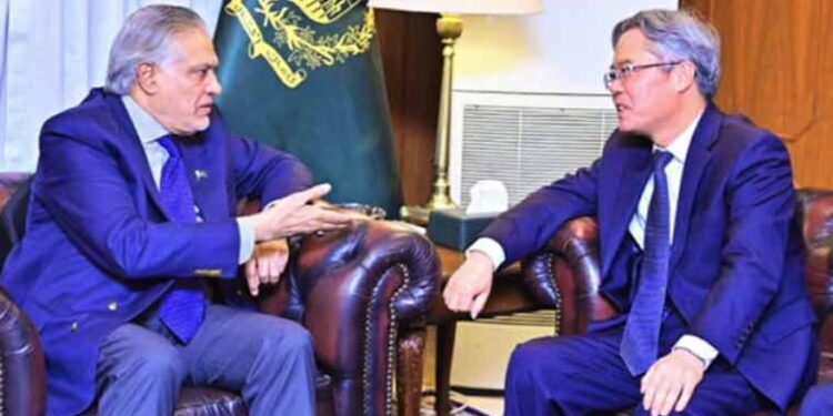 Deputy PM Ishaq Dar Meets Chinese Ambassador