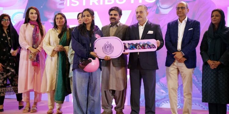 Sindh Launches Free China-Made Scooters to Empower Women