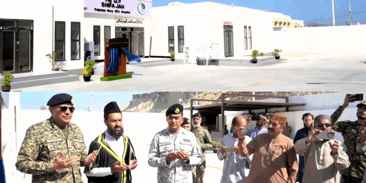 Pakistan Navy Opens Free Healthcare Hospital in Gwadar