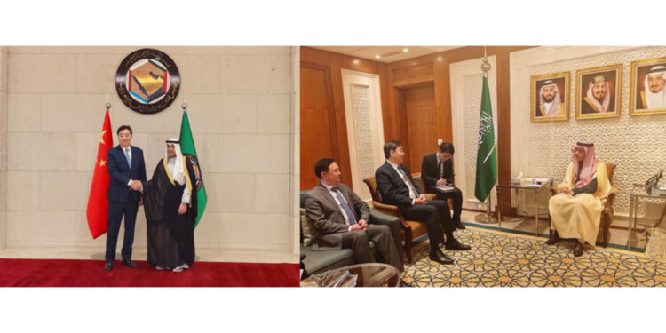 China Calls For Ceasefire In Middle East During Saudi Talks