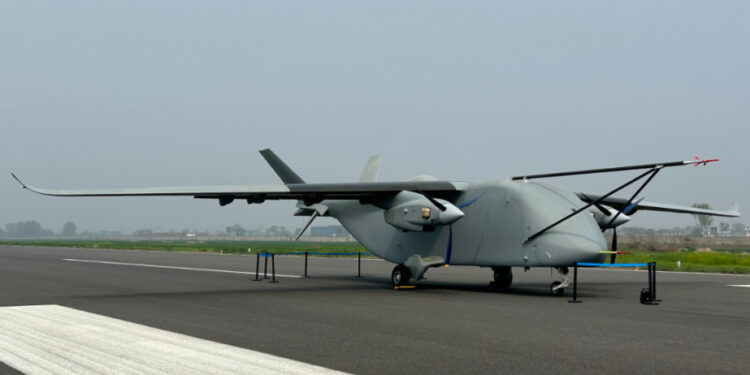 Unmanned air truck takes flight: China's 7-tonne cargo drone completes maiden flight