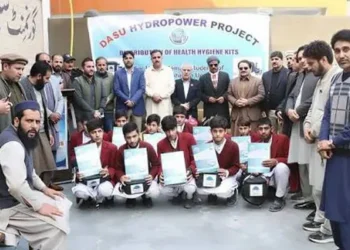 DHPP distributes hygiene kits Dasu schools