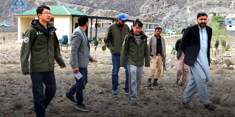 Chinese Experts Support Disaster System at KIU Ghizer
