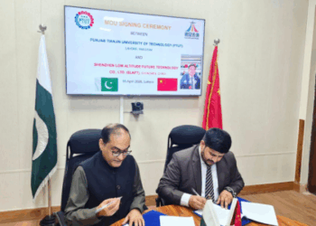 Pakistan drone technology MoU China PTUT