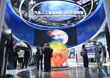 AI weather model Belt and Road