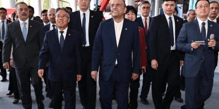 Zardari Visits SANY, Industrial Cooperation