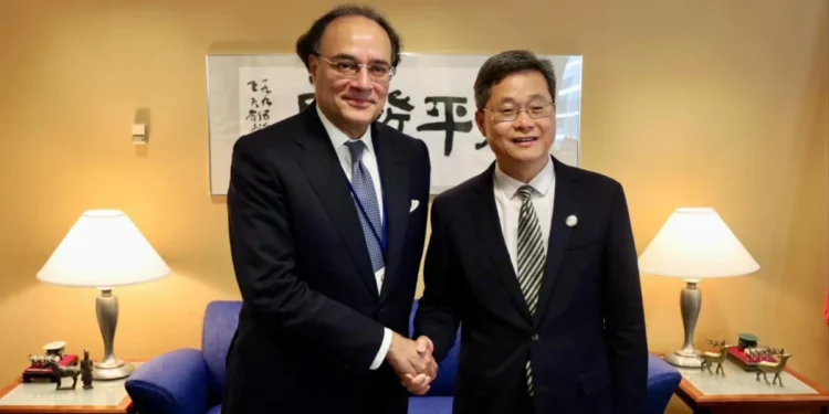 Aurangzeb praises China support at IMF talks