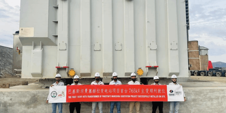 765 kV transformer Pakistan Mansehra