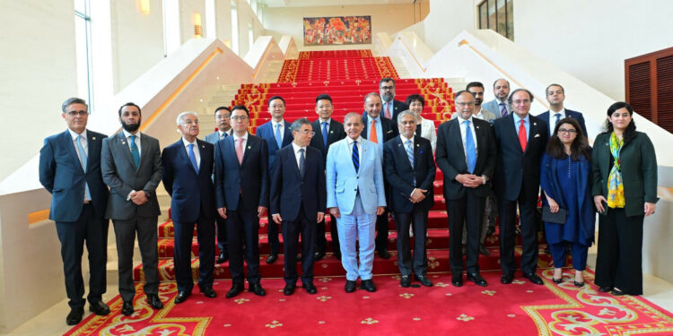 PM Shahbaz arrives in Hangzhou, China