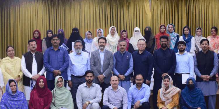 Climate Training Ends at University of Gujrat