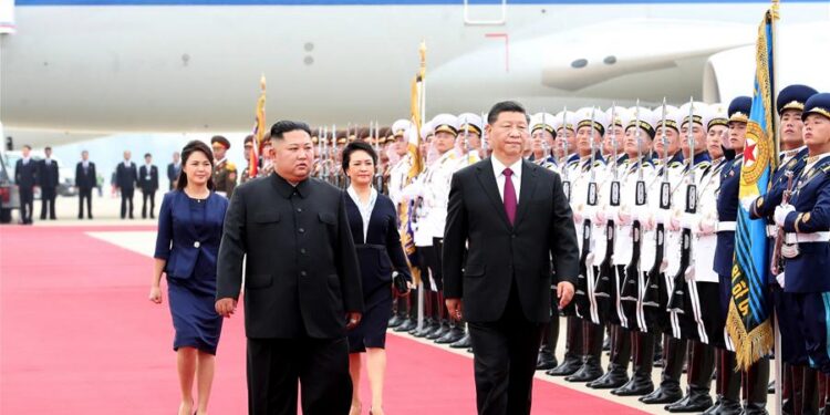 Xi Jinping Arrives in DPRK for State Visit