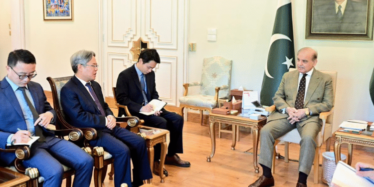 PM Shehbaz Meets Chinese Ambassador