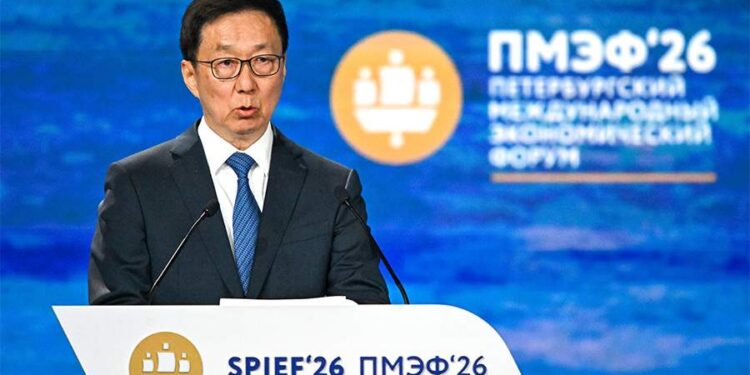 China calls for Global Governance at SPIEF