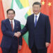 Myanmar President Meets Xi in Beijing