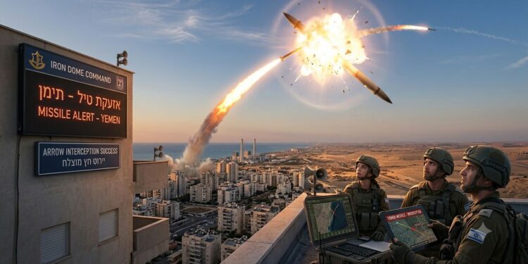 Air Defenses Activated From Yemen Targeting Israel