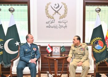 Lebanese Army Chief Meets Asim Munir