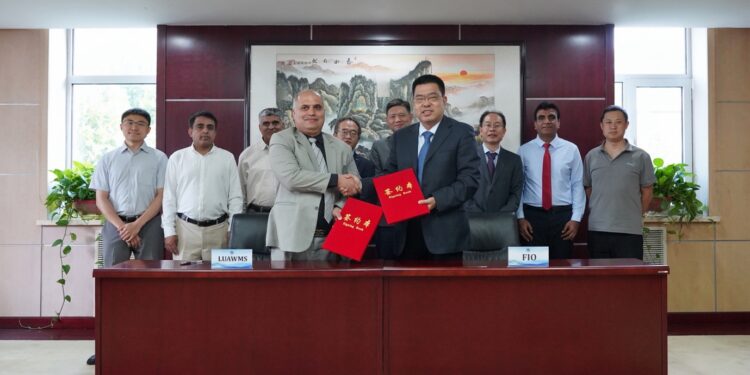 LUAWMS Signs Marine Research Deal with China