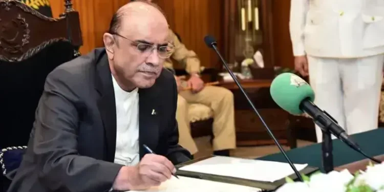 Zardari Approves High Court Judges