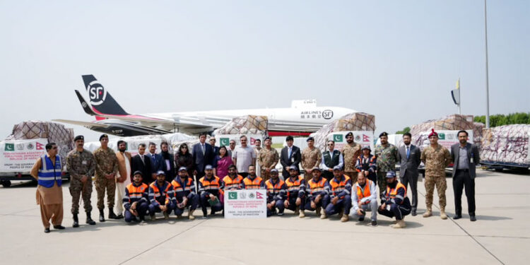 Pakistan Sends 100 Tons of Aid to Flood-Hit Nepal