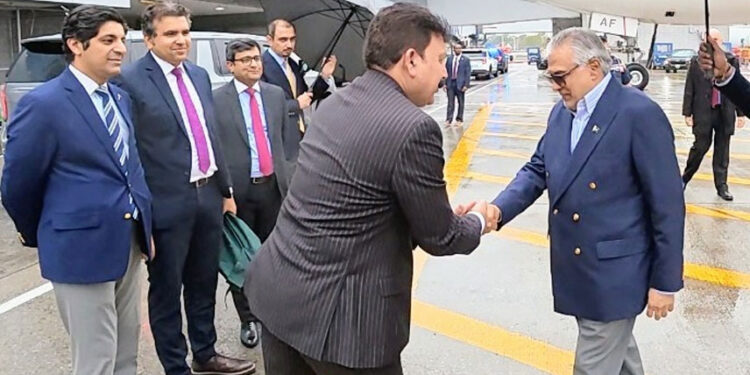 Ishaq Dar Arrives in New York for UNGA 81