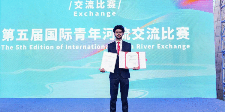 Pakistani Student Wins Third Prize in China