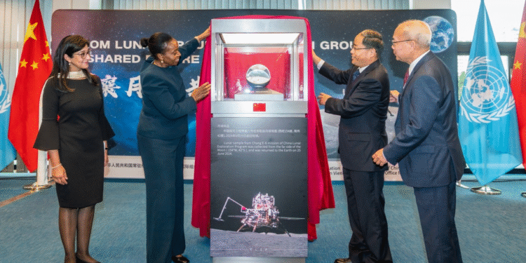 China Donates Chang’e-6 Moon Sample to UN