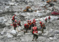 Rescue Continues After Xizang Border Mudslide