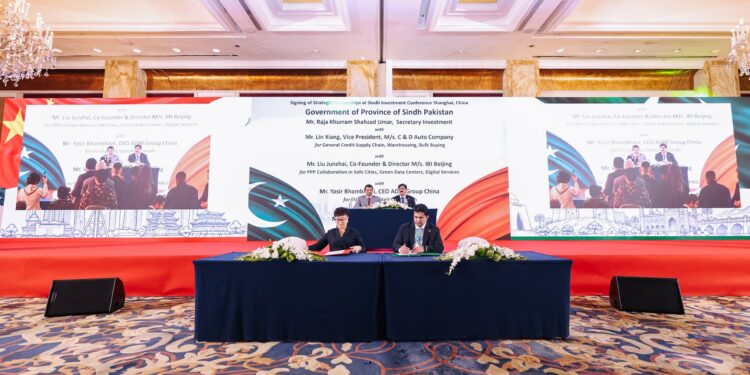 Chinese Firm, Sindh Sign Deal on Data Centres and Digital Services