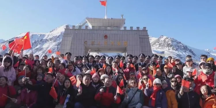 China National Day Marked at Khunjerab Pass