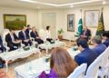 Mao Ning Meets Ishaq Dar in Islamabad