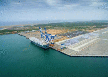 Gwadar Port in Pakistan as the country develops its maritime trade and logistics capacity.