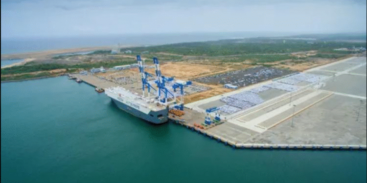 Gwadar Port in Pakistan as the country develops its maritime trade and logistics capacity.