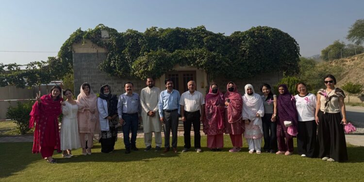 Mohmand Dam Project Holds Breast Cancer Awareness Event