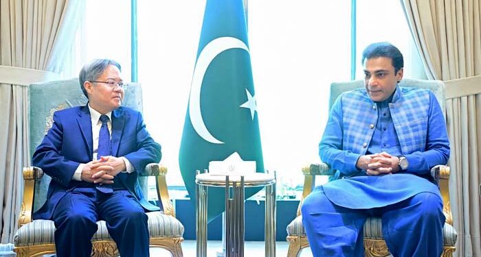Hamza Shehbaz, Chinese Envoy Discuss CPEC and Trade